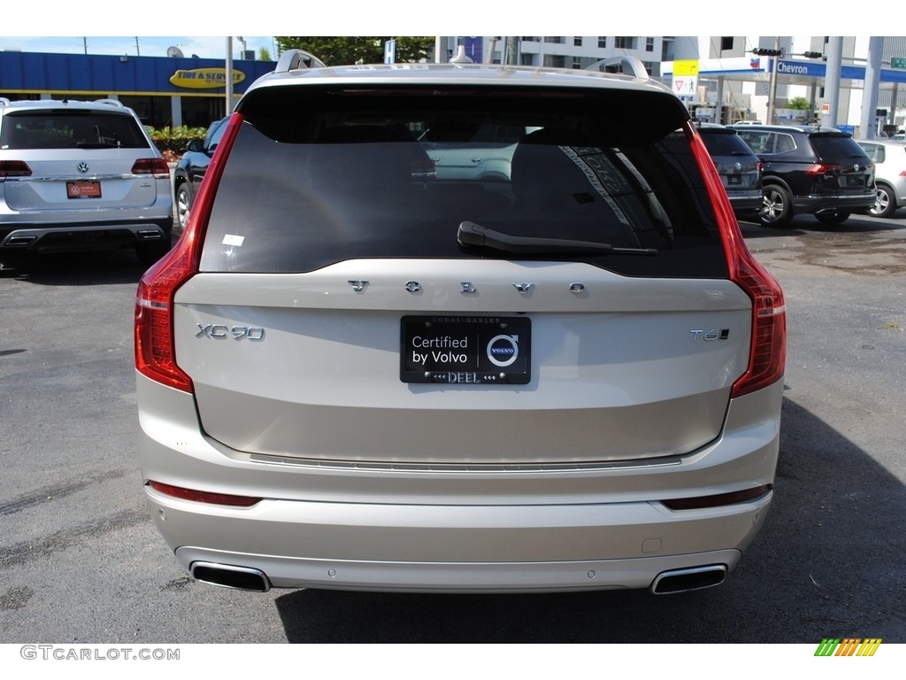 2018 XC90 T6 AWD Momentum - Luminous Sand Metallic / Charcoal photo #8