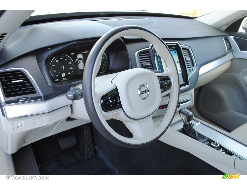 2018 XC90 T6 AWD Momentum - Luminous Sand Metallic / Charcoal photo #14