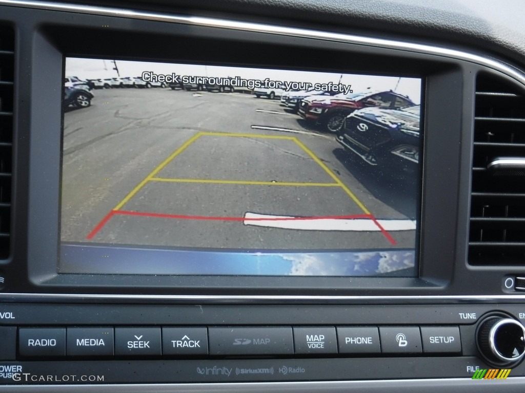 2017 Elantra Limited - Lakeside Blue / Black photo #21