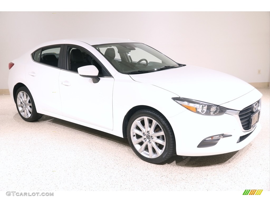 Snowflake White Pearl Mica Mazda MAZDA3