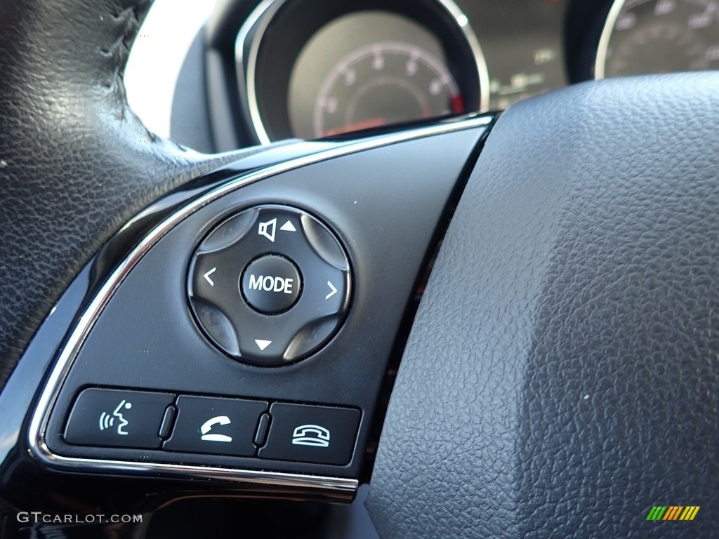 2017 Mitsubishi Outlander Sport ES AWC Black Steering Wheel Photo #139265138