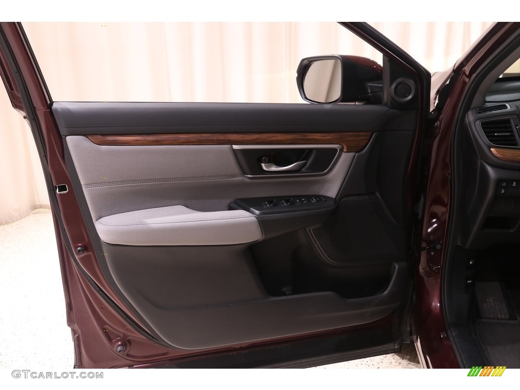 2018 CR-V EX AWD - Basque Red Pearl II / Gray photo #4