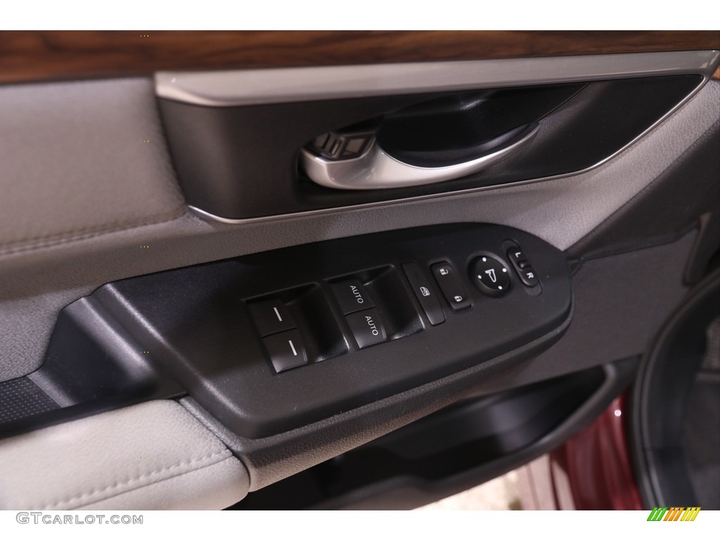 2018 CR-V EX AWD - Basque Red Pearl II / Gray photo #5