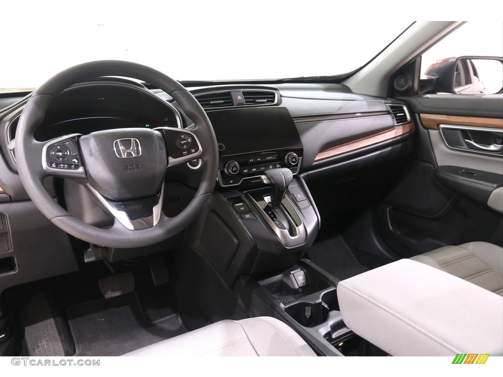 2018 CR-V EX AWD - Basque Red Pearl II / Gray photo #8