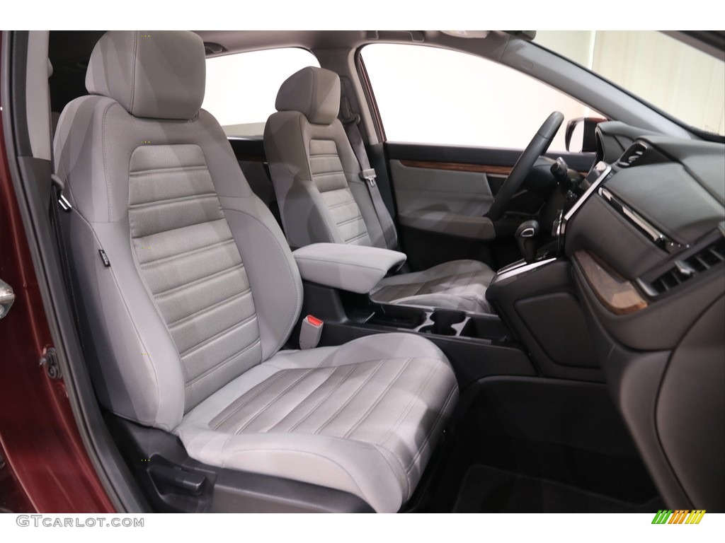 2018 CR-V EX AWD - Basque Red Pearl II / Gray photo #23