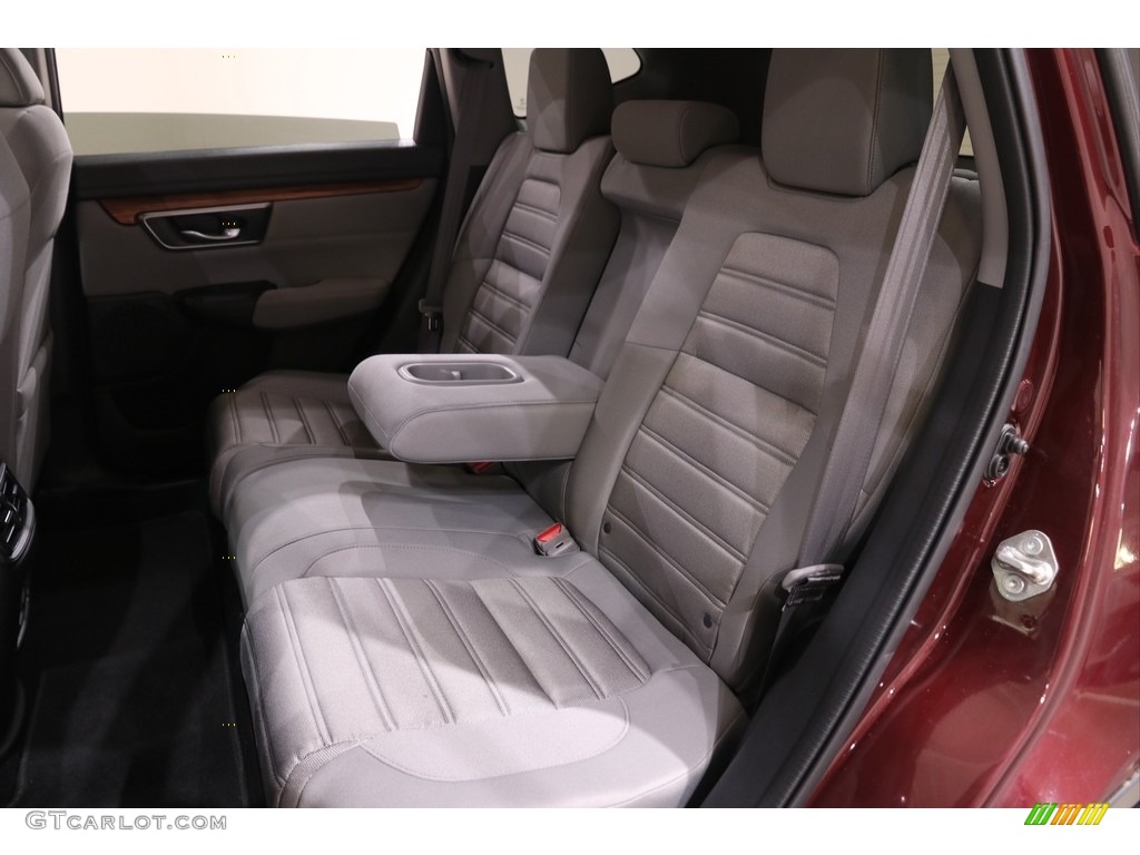 2018 CR-V EX AWD - Basque Red Pearl II / Gray photo #26