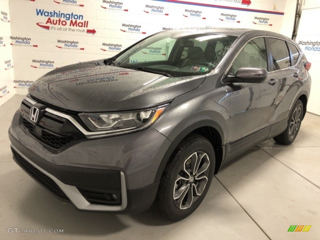 2020 CR-V EX-L AWD - Sonic Gray Pearl / Gray photo #1