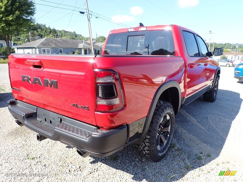 2020 1500 Rebel Crew Cab 4x4 - Flame Red / Red/Black photo #5