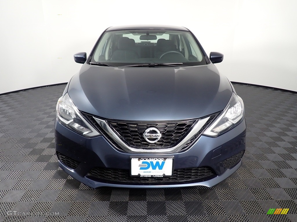 2016 Sentra SV - Graphite Blue / Charcoal photo #4