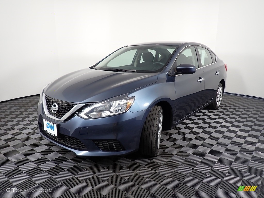 2016 Sentra SV - Graphite Blue / Charcoal photo #7