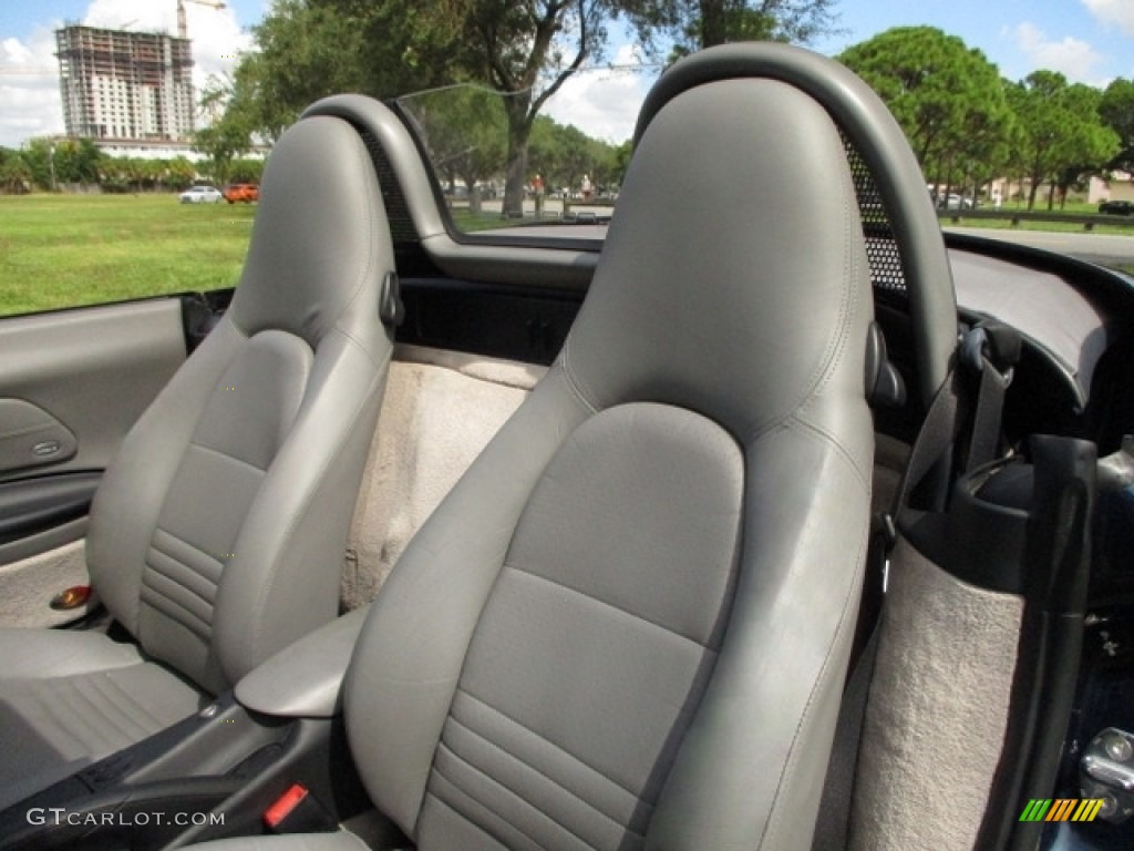 2000 Boxster  - Ocean Blue Metallic / Graphite Grey photo #2