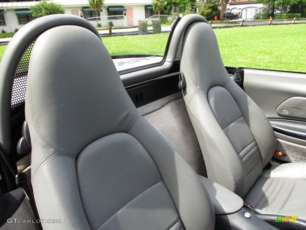 2000 Boxster  - Ocean Blue Metallic / Graphite Grey photo #6