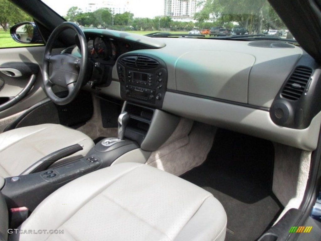 2000 Boxster  - Ocean Blue Metallic / Graphite Grey photo #10