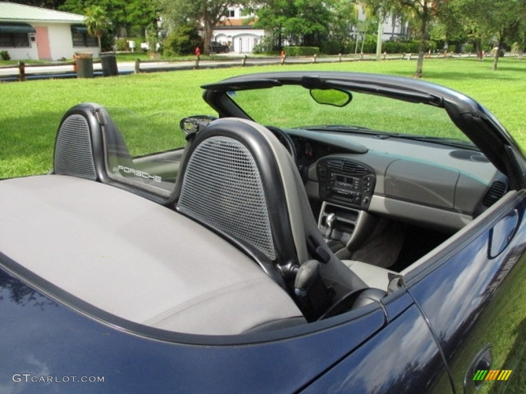 2000 Boxster  - Ocean Blue Metallic / Graphite Grey photo #21