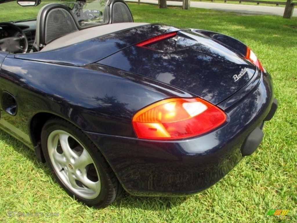 2000 Boxster  - Ocean Blue Metallic / Graphite Grey photo #26