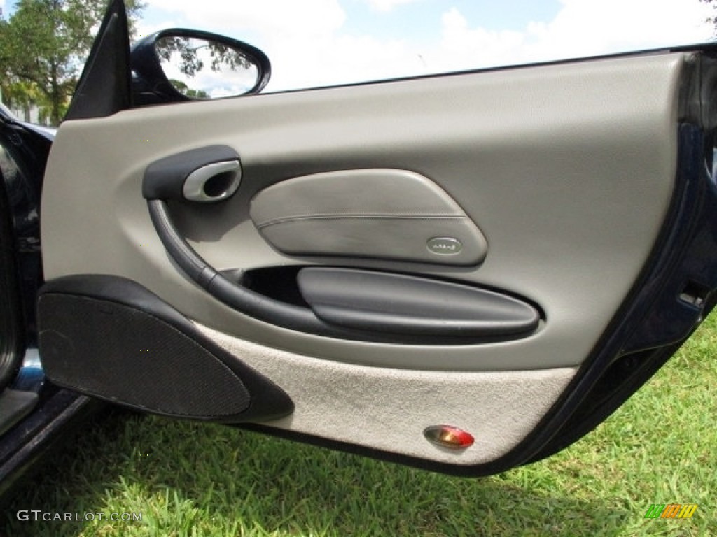 2000 Boxster  - Ocean Blue Metallic / Graphite Grey photo #41