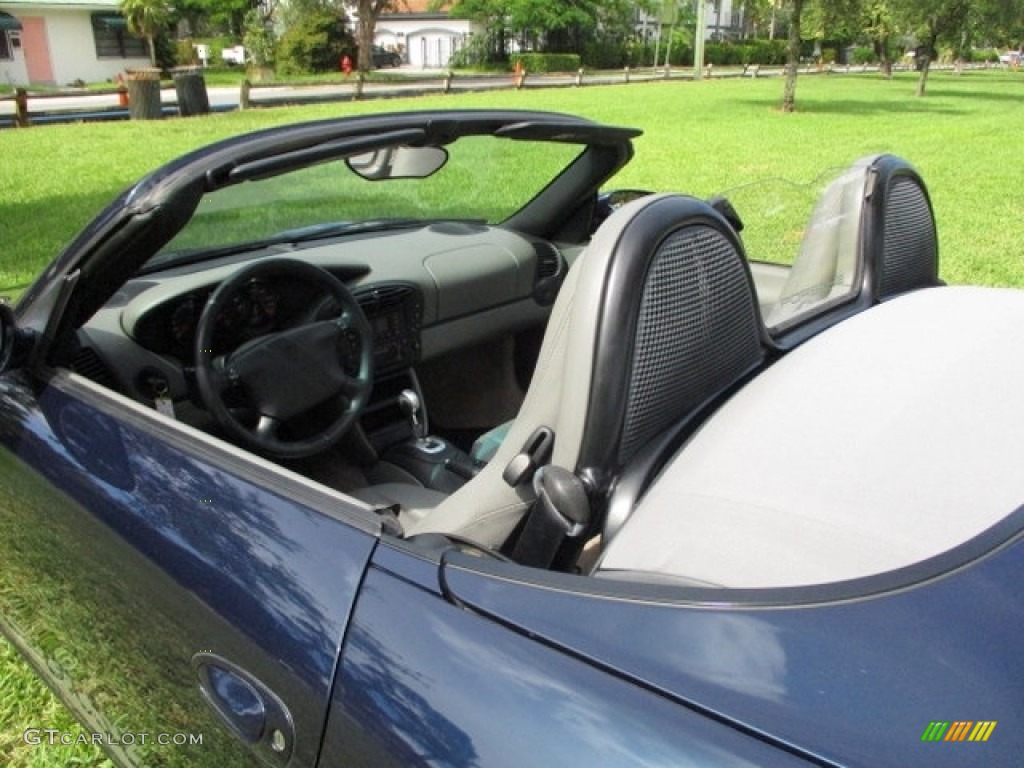 2000 Boxster  - Ocean Blue Metallic / Graphite Grey photo #42