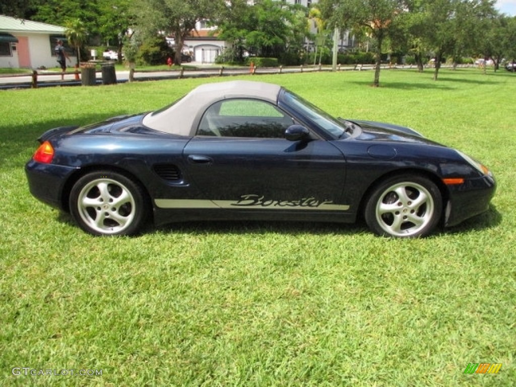2000 Boxster  - Ocean Blue Metallic / Graphite Grey photo #45