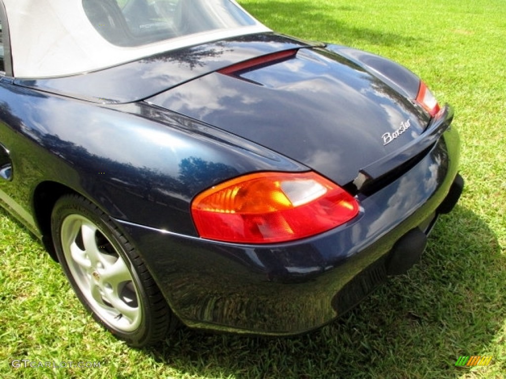 2000 Boxster  - Ocean Blue Metallic / Graphite Grey photo #64