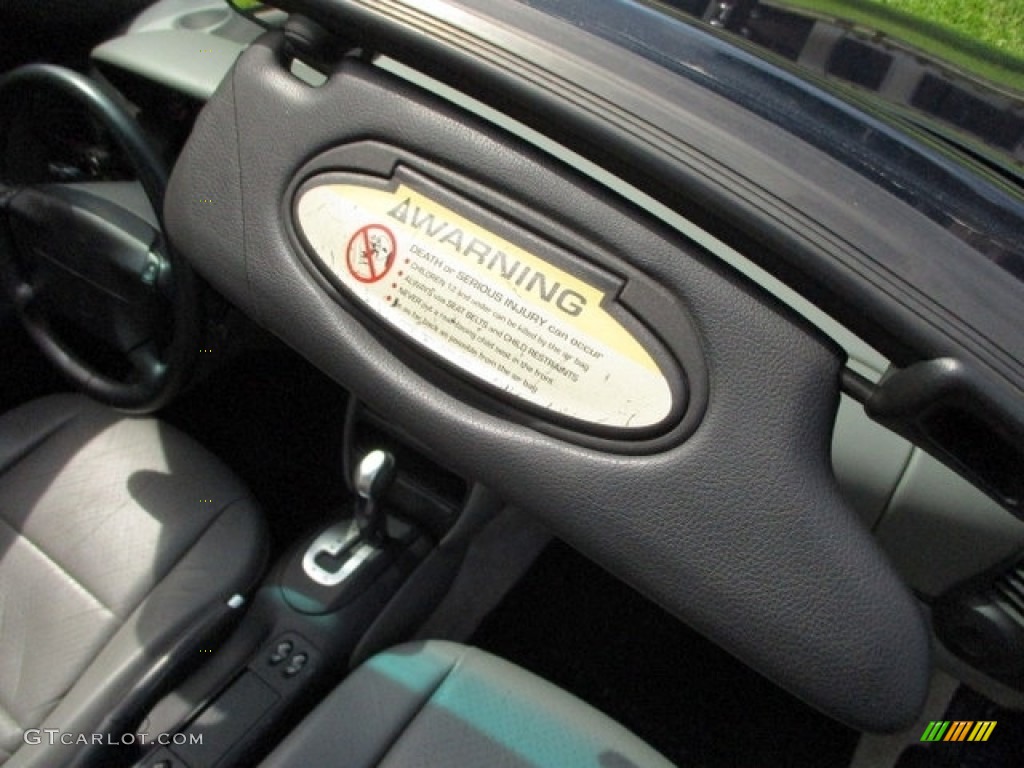 2000 Boxster  - Ocean Blue Metallic / Graphite Grey photo #66
