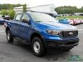 2020 Lightning Blue Ford Ranger XL SuperCrew 4x4  photo #7