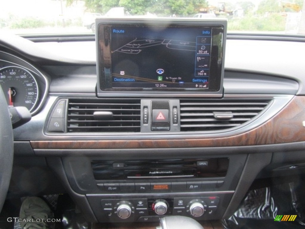 2014 A6 3.0T quattro Sedan - Moonlight Blue Metallic / Nougat Brown photo #15