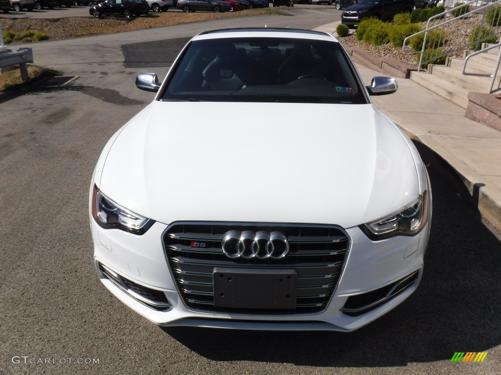 2014 S5 3.0T Premium Plus quattro Coupe - Ibis White / Black photo #11