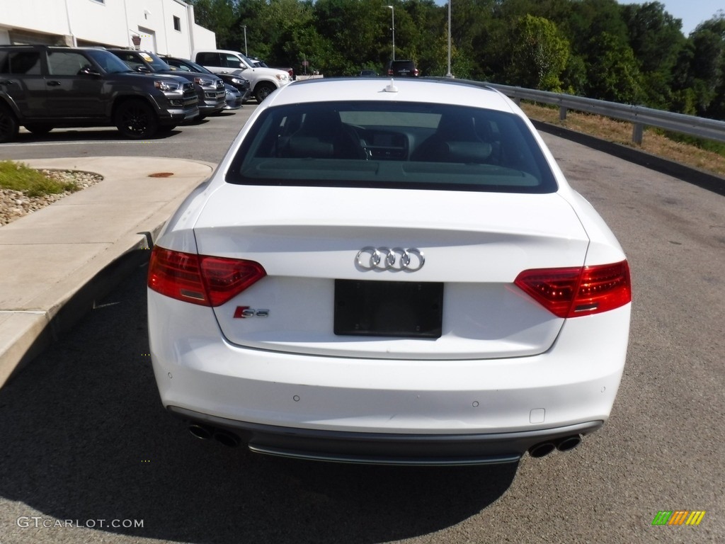 2014 S5 3.0T Premium Plus quattro Coupe - Ibis White / Black photo #15