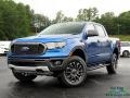 2020 Lightning Blue Ford Ranger XLT SuperCrew 4x4  photo #1