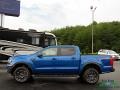 2020 Lightning Blue Ford Ranger XLT SuperCrew 4x4  photo #2
