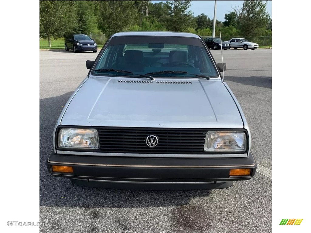 Diamond Silver Metallic 1986 Volkswagen Jetta GL Sedan Exterior Photo #139271939