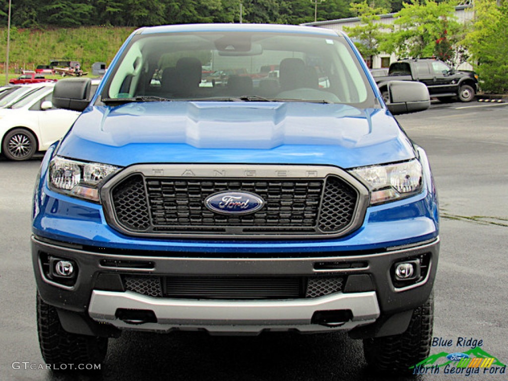 2020 Ranger XLT SuperCrew 4x4 - Lightning Blue / Ebony photo #8