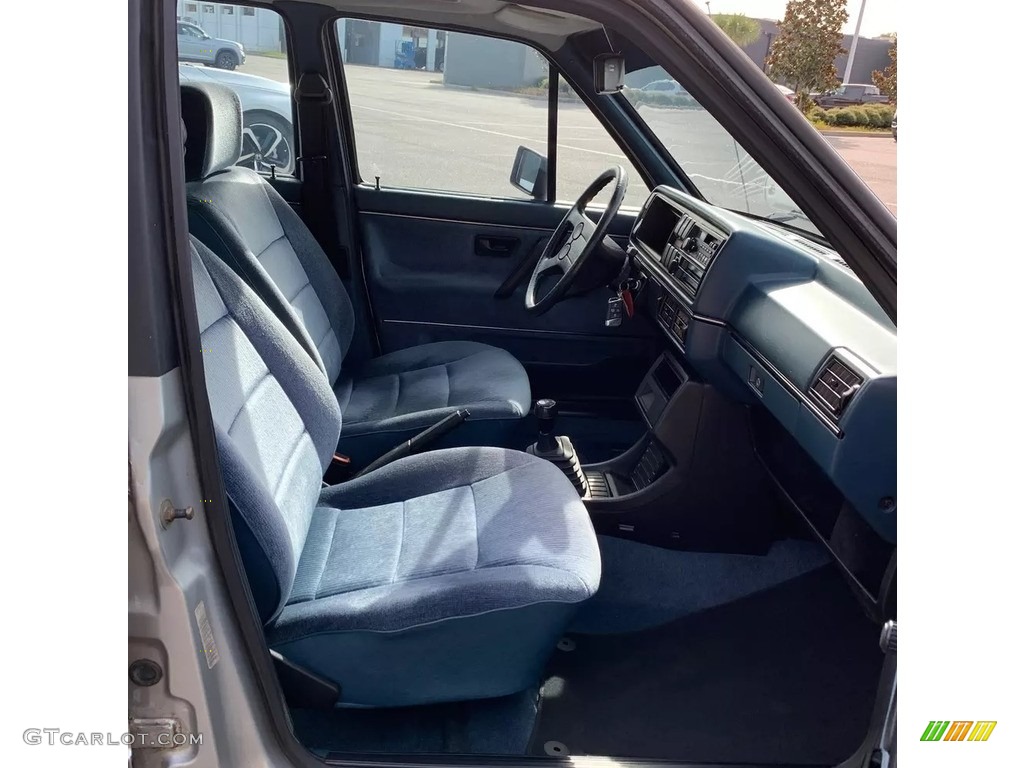 1986 Volkswagen Jetta GL Sedan Interior Color Photos