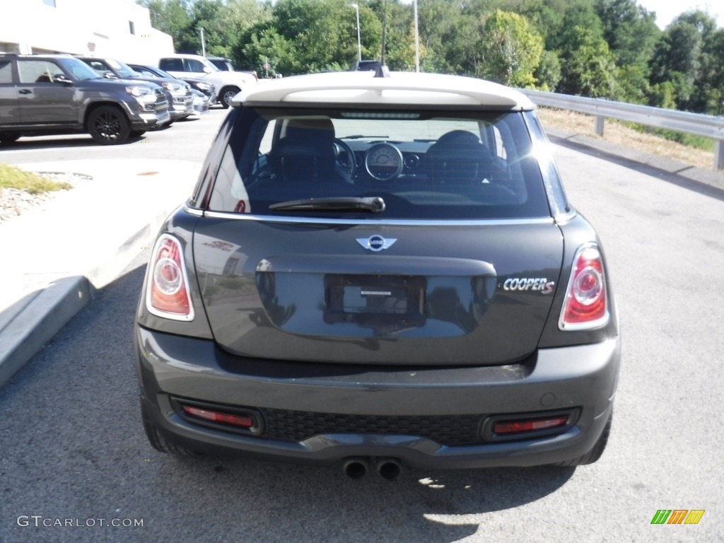 2011 Cooper S Hardtop - Eclipse Gray Metallic / Carbon Black photo #14