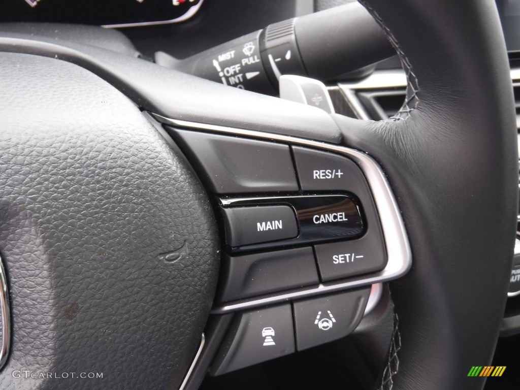 2020 Honda Accord Sport Sedan Black Steering Wheel Photo #139272497