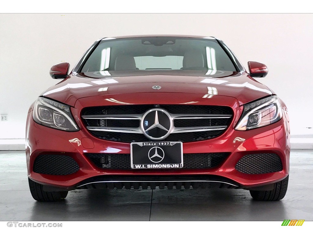 designo Cardinal Red Metallic Mercedes-Benz C