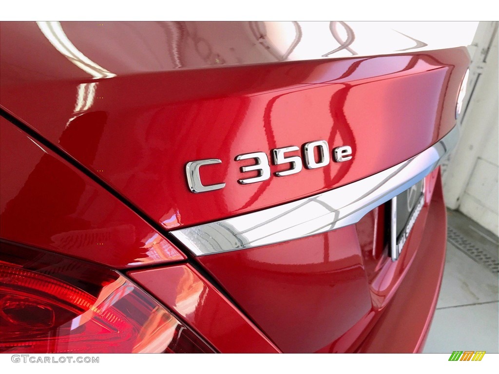 2018 C 350e Plug-in Hybrid Sedan - designo Cardinal Red Metallic / Silk Beige/Black photo #26