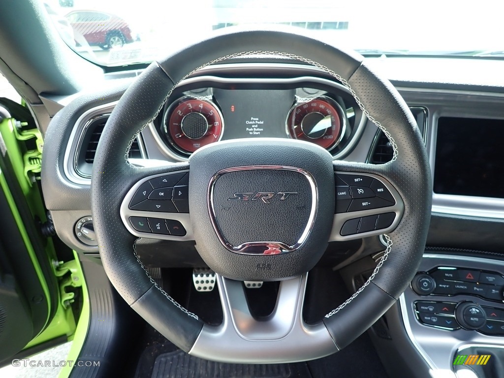 2019 Dodge Challenger SRT Hellcat Steering Wheel Photos