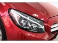 designo Cardinal Red Metallic - C 350e Plug-in Hybrid Sedan Photo No. 32