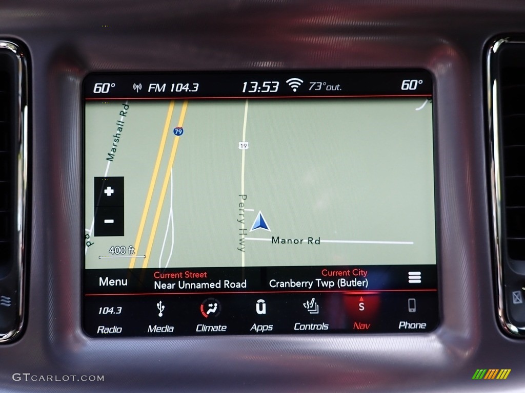 2019 Dodge Challenger SRT Hellcat Navigation Photos