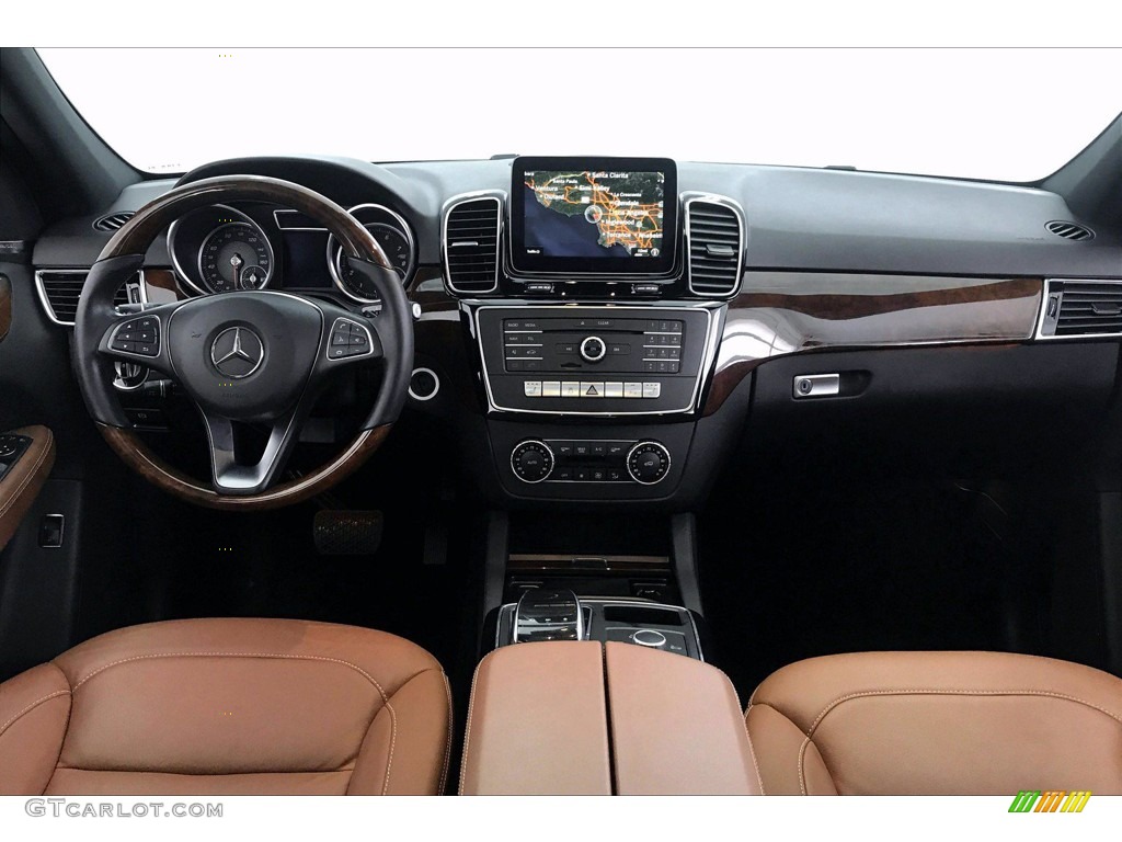 2018 Mercedes-Benz GLE 350 Saddle Brown/Black Dashboard Photo #139273142