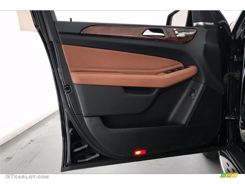 2018 Mercedes-Benz GLE 350 Saddle Brown/Black Door Panel Photo #139273190