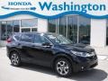 2018 Crystal Black Pearl Honda CR-V EX-L AWD  photo #1