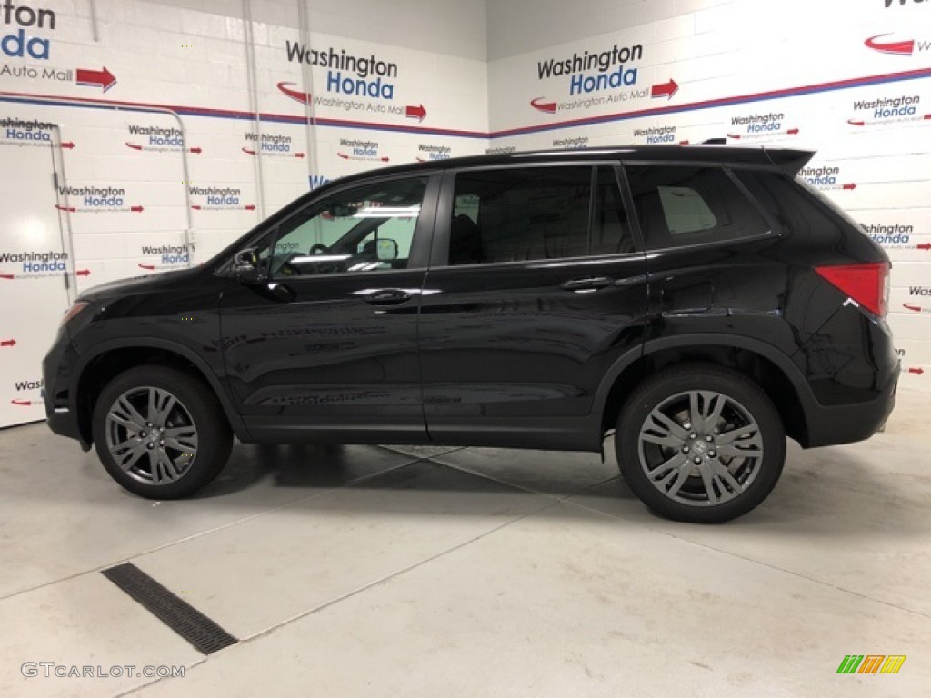 2020 Passport EX-L AWD - Crystal Black Pearl / Black photo #2