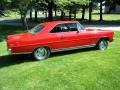 Red 1966 Chevrolet Chevy II Nova Restomod Exterior