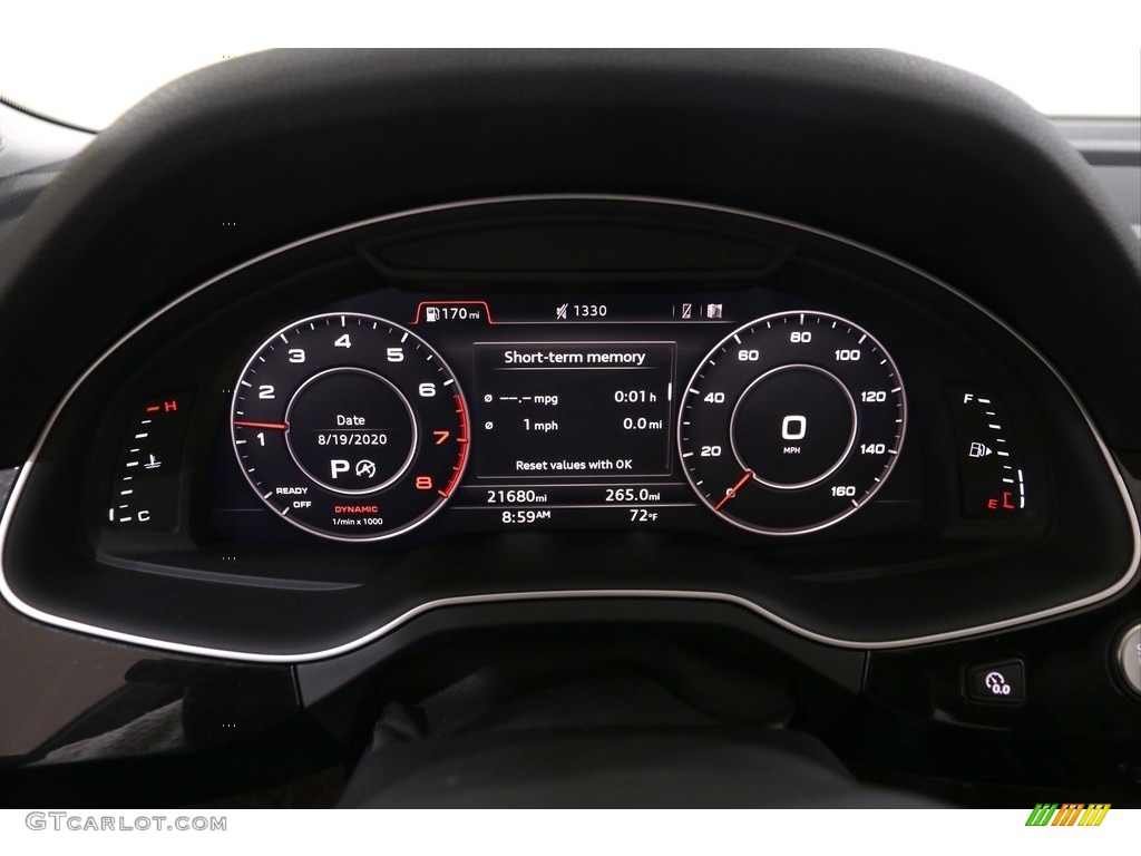 2018 Audi Q7 3.0 TFSI Prestige quattro Gauges Photo #139274864
