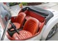 1958 Triumph TR3 Red Interior Front Seat Photo