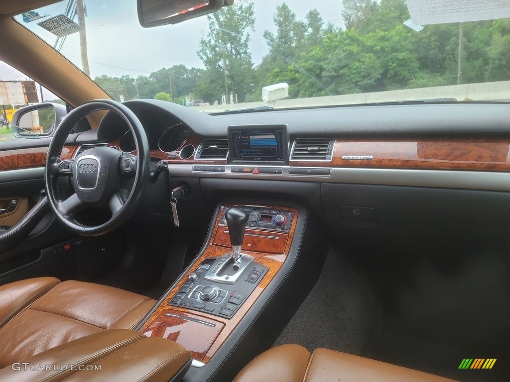 2006 A8 L 4.2 quattro - Quartz Grey Metallic / Mojave Sand photo #13