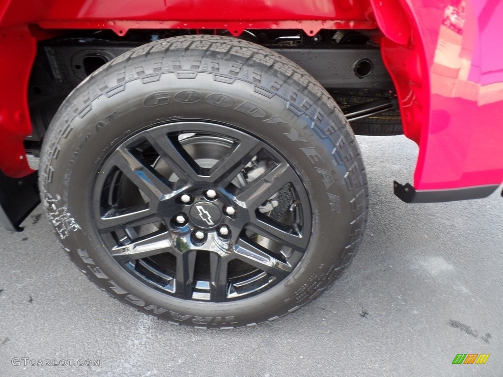 2020 Silverado 1500 Custom Crew Cab 4x4 - Red Hot / Jet Black photo #12