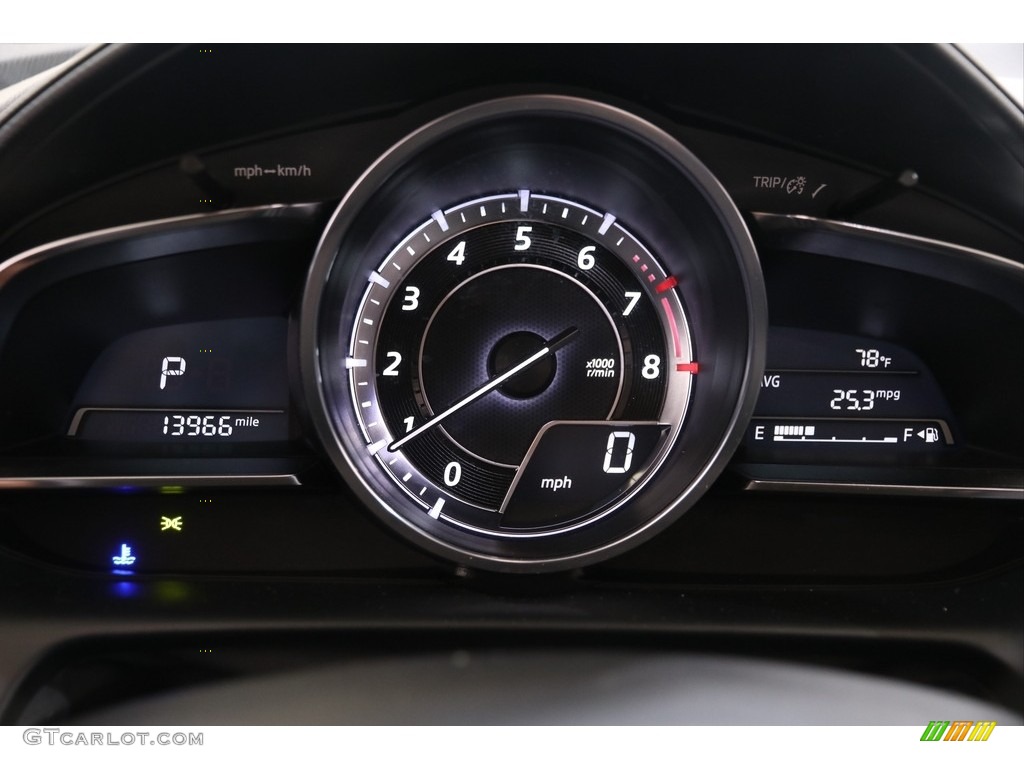2016 Mazda CX-3 Grand Touring AWD Gauges Photo #139277175